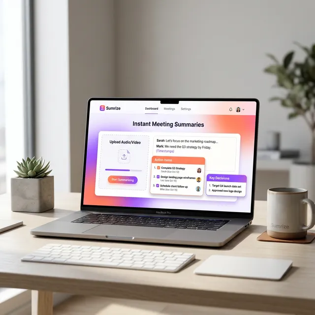 Sumrize — AI Meeting Summarizer image 3